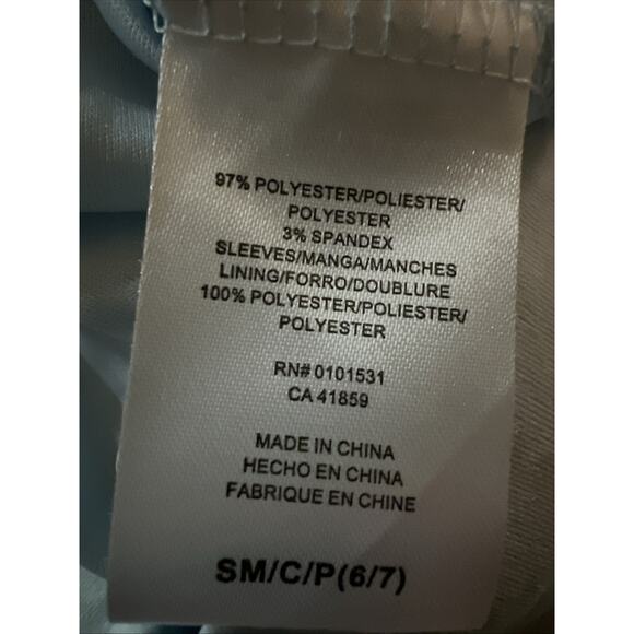 Girls Beetlejuice- Astrid: Long Sleeve Empire Waist Dress - Sky Blue S 6/7 - Picture 5 of 5